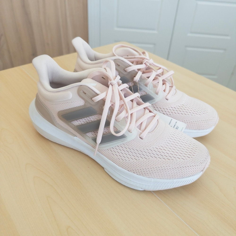 Adidas Womens Ultrabounce Running Shoes 9.5 Pink HQ3787 Athletic Sneakers - Picture 5 of 11